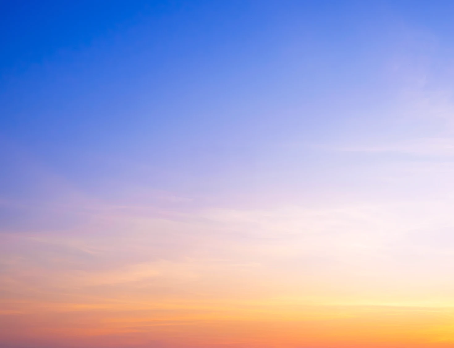 綺麗な夕焼けの写真