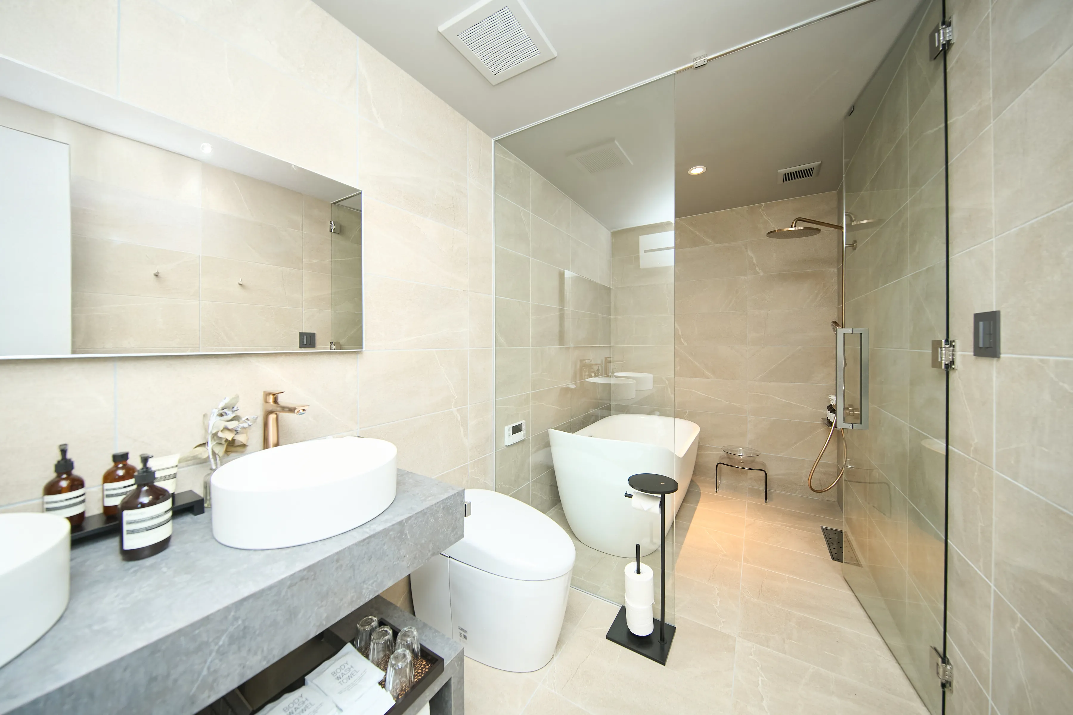 バスルームの写真